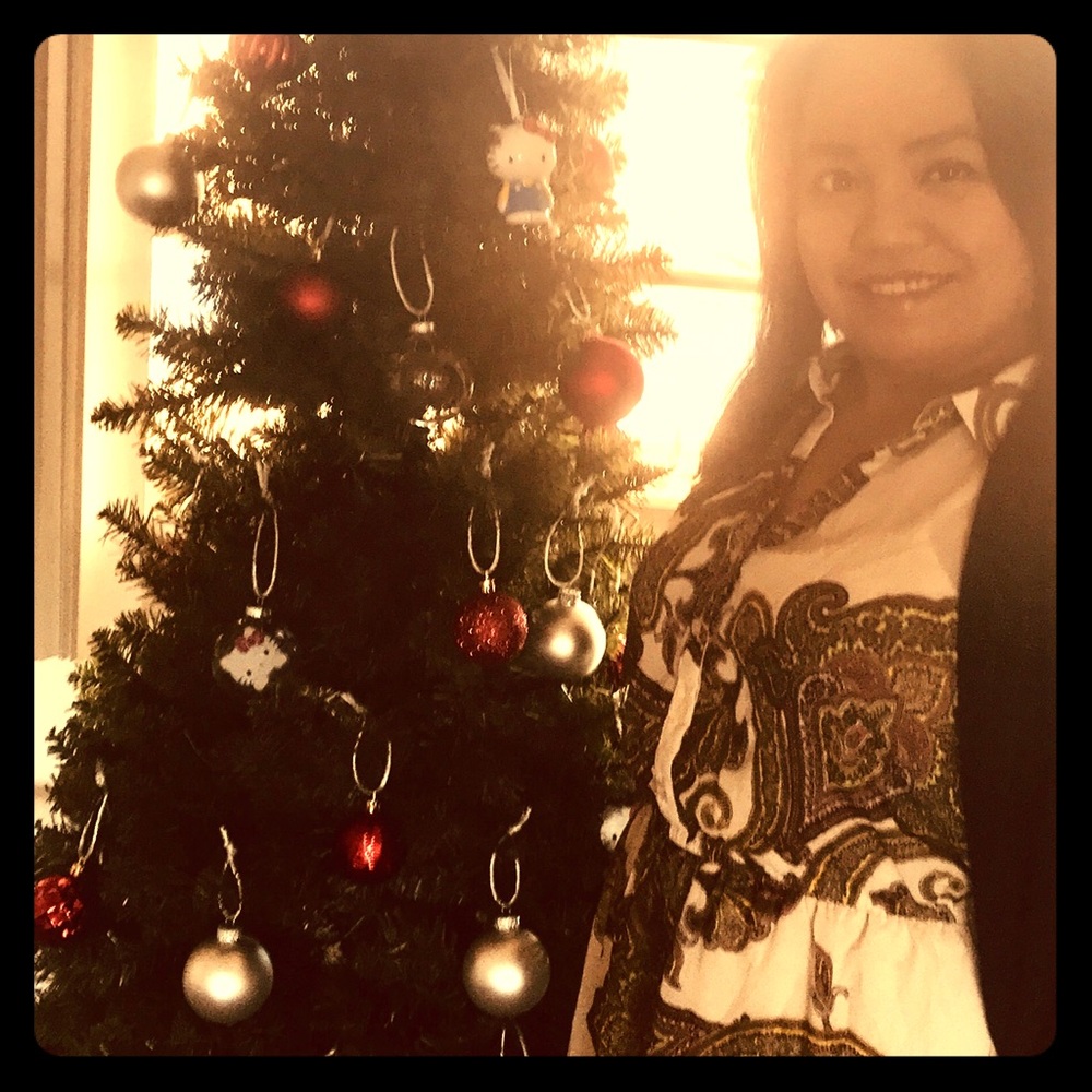 Nikki Lund Day dress Chiffon green prints